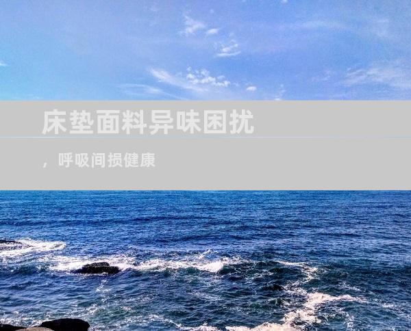 床垫面料异味困扰，呼吸间损健康