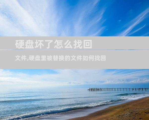硬盘坏了怎么找回文件,硬盘里被替换的文件如何找回