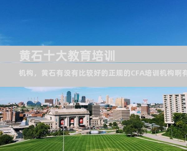 黄石十大教育培训机构，黄石有没有比较好的正规的CFA培训机构啊有的话介绍一下啊